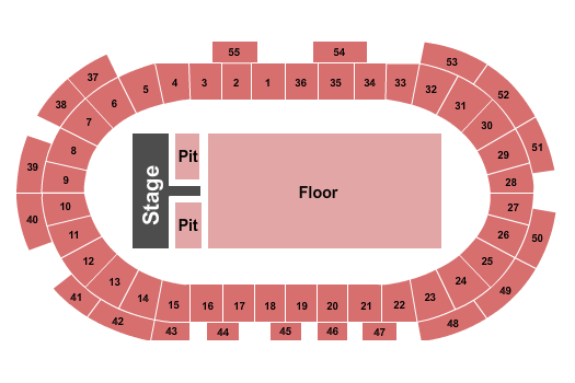 Pennsylvania Farm Show Complex & Expo Center Zach Williams Seating Chart